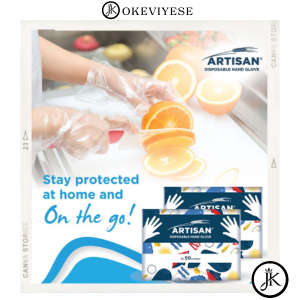[ Best Seller ] JUAL TERMURAH SARUNG TANGAN  PLASTIK ARTISAN | Hand Glove Sarung Tangan Plastik | PL