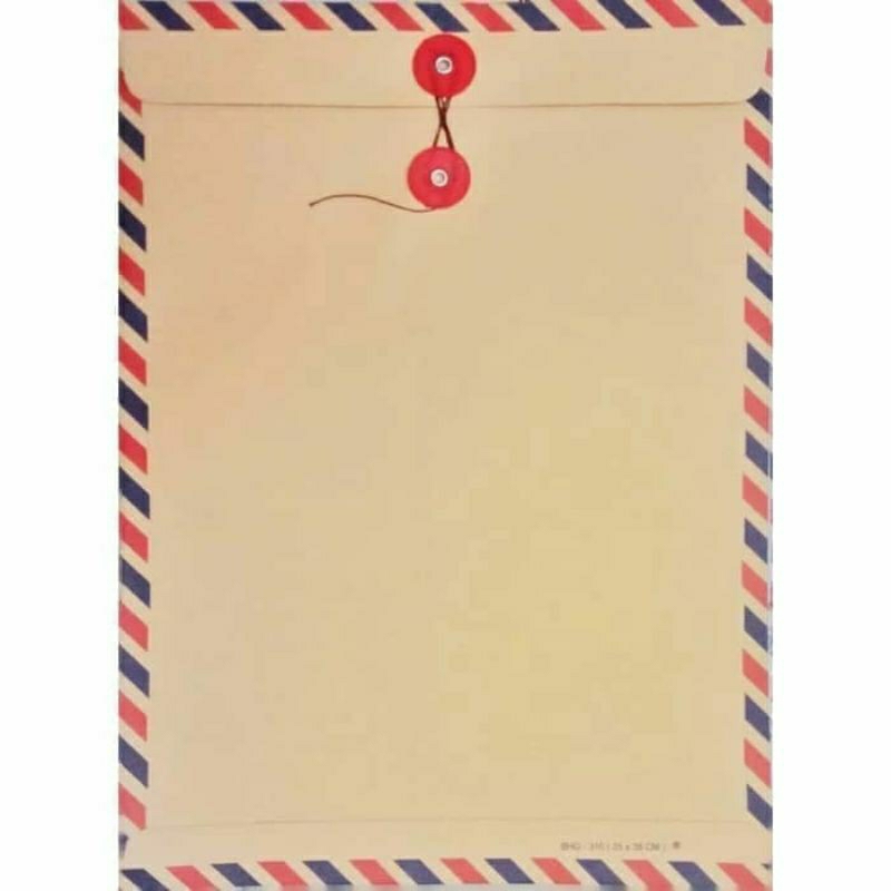 

Amplop Coklat Tali Airmail 310 Ukuran Folio