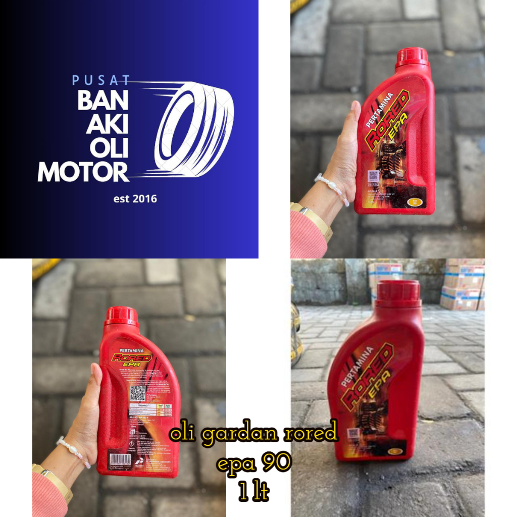 OLI GARDAN RORED EPA 90 1LT | OLI OIL GARDAN PERTAMINA RORED SAE 90 1LT GL4