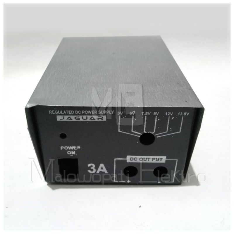 Box Adaptor 3A Besi Case Regulator PSU 3 Ampere
