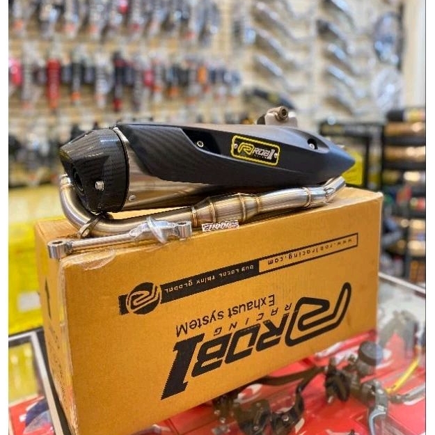 KNALPOT ROB1 NMAX NEW NMAX OLD VARIO AEROX PCX/KNALPOT ROB1 ORIGINAL/KNALPOT RCB/KNALPOT ROB1 ASLI