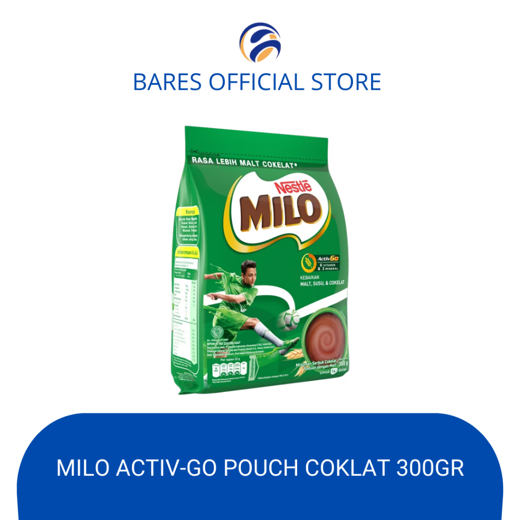 

MILO ACTIV-GO Pouch Coklat 300gr