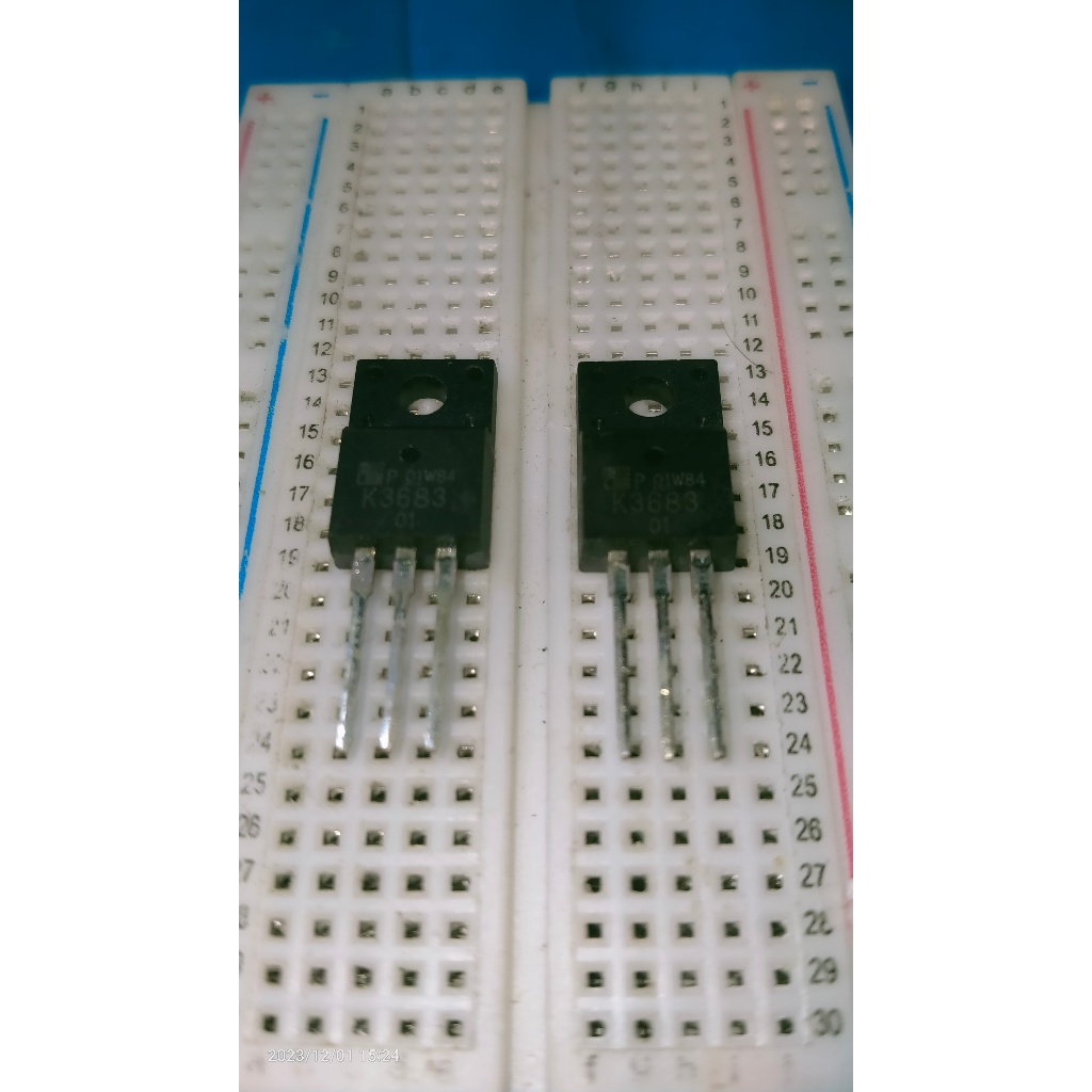 BARU.. K3683 2SK3683 K 3683 Mosfet N-Ch Fujitsu 19A 500V To-220f TR
