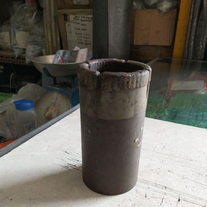 mata bor intan diukur 65 mm (2) mata bor Tanah diamond bit panjang 130 mm