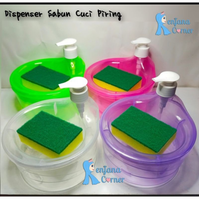 DISPENSER SABUN CUCI PIRING VIRAL / TEMPAT SABUN CUCI PIRING