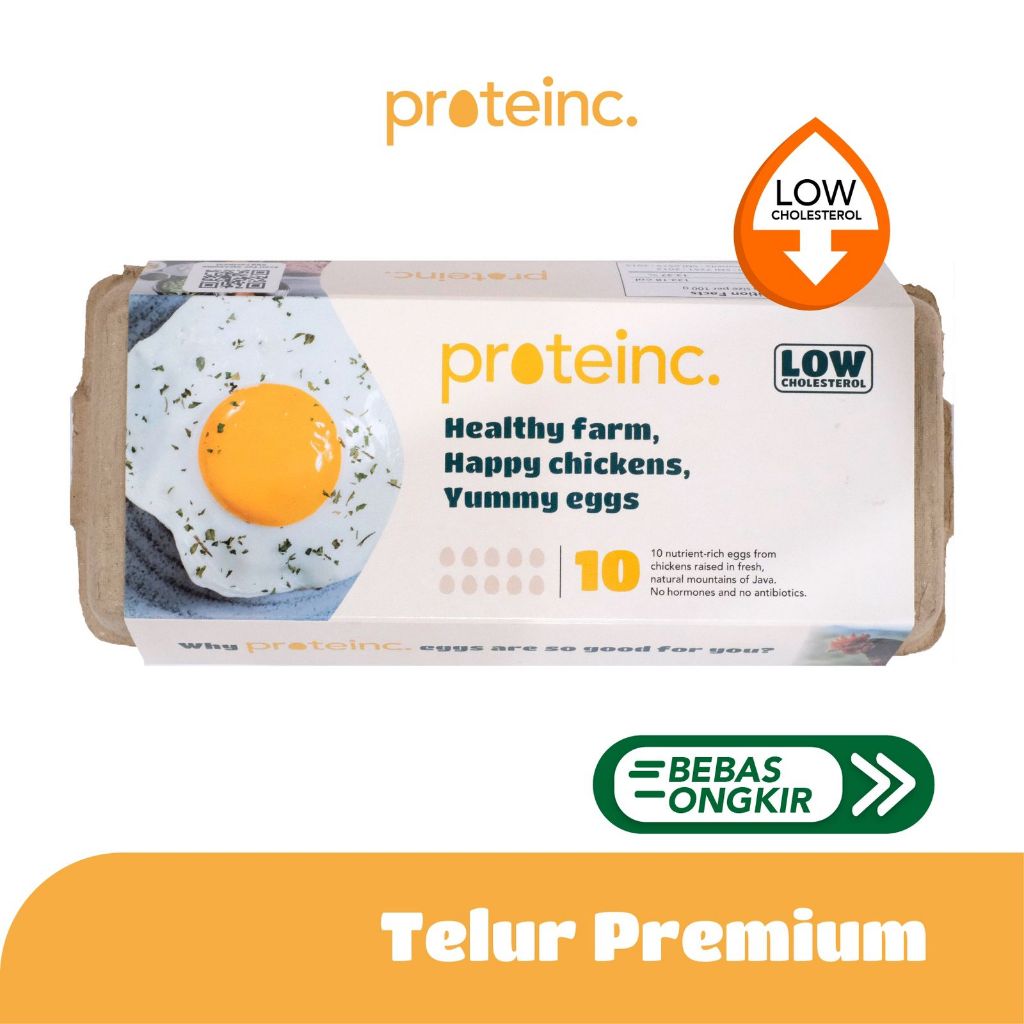 

Proteinc.Fresh Eggs Premium Telur Ayam Negeri 10 ' S