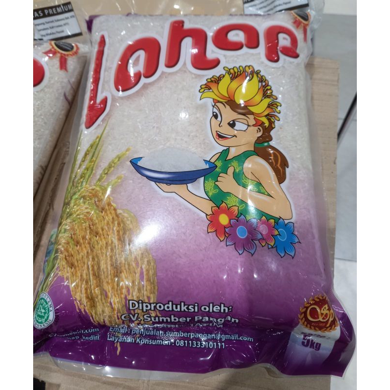 

Beras Premium LAHAP (Anak Perempuan) 5kg - SI