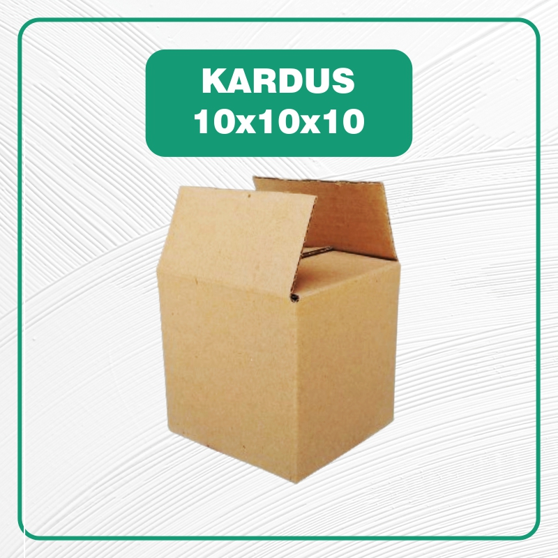 

KARDUS 10x10x10 BARU / BOX / KARTON POLOS / PACKING OLSHOP