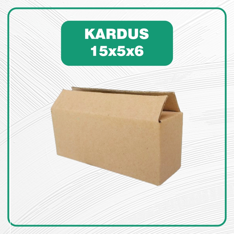 

KARDUS 15x5x6 BARU / BOX / KARTON / POLOS / PACKING OLSHOP