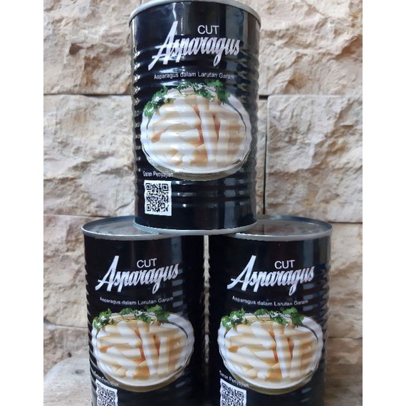 

65 ASPARAGUS CUT / ASPARAGUS KALENG 430 GR Harga Murah