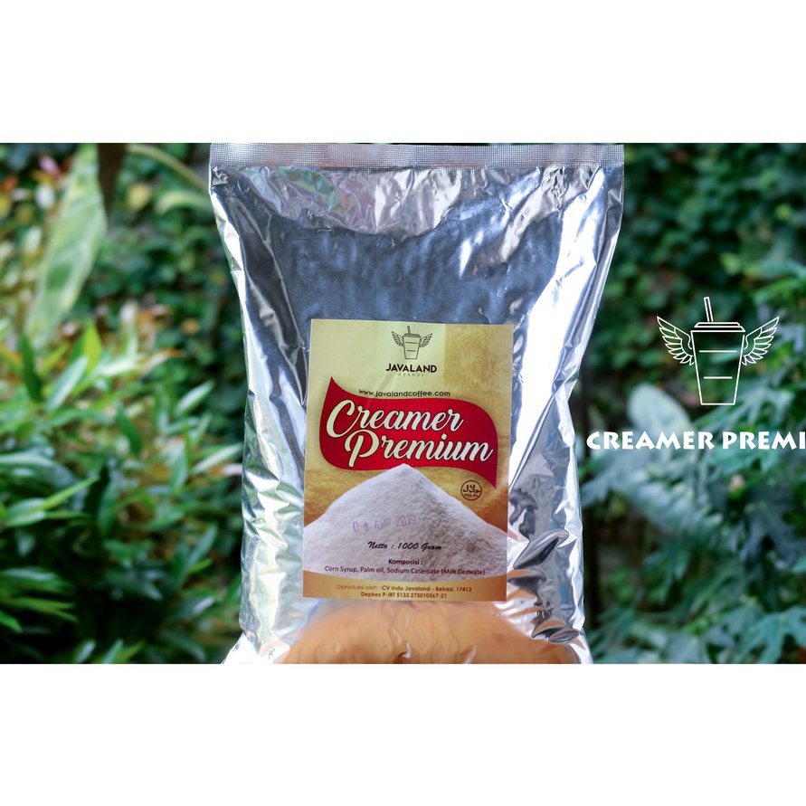 

TIPE PND454 Creamer PREMIUM bubuk Javaland Kopi Teh susu 1kg