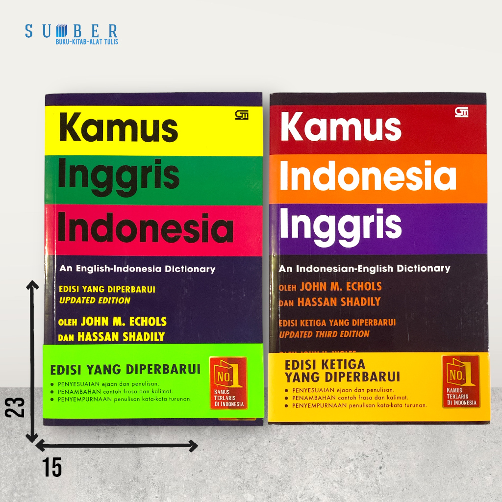 Kamus Bahasa Inggris Terlengkap Original Gramedia Produk
