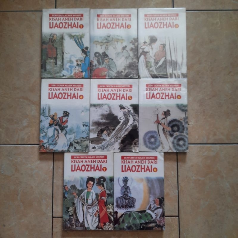 Komik Seri Cerita Kasik Misteri Kisah Aneh Dari Liaozhai 1-8 Tamat Kolpri + Sampul