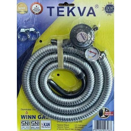 REGULATOR WINN GAS TEKVA PAKET SELANG REGULATOR GAS ANTI BOCOR