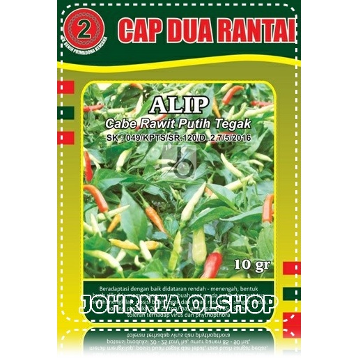 Johrnia 25 Benih Biji Cabe Rawit ALIP