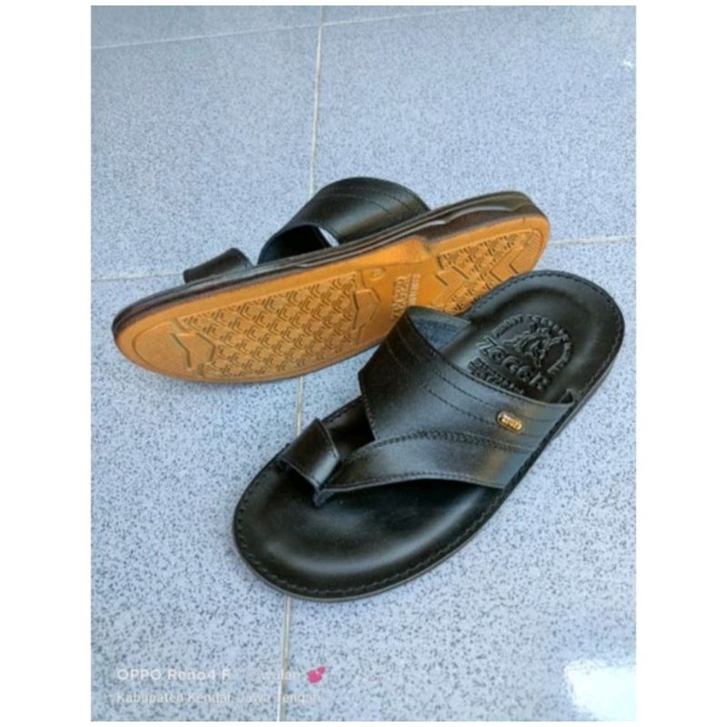 Zeger Sandal Kulit. Pria Dewasa, Zeger P703 Original Sandal Kulit