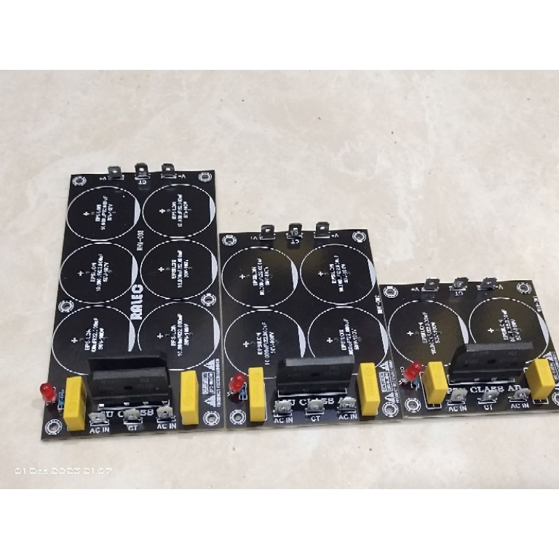 kit psu 2,4,6 elco tanpa elco pcb pertinak class Ab