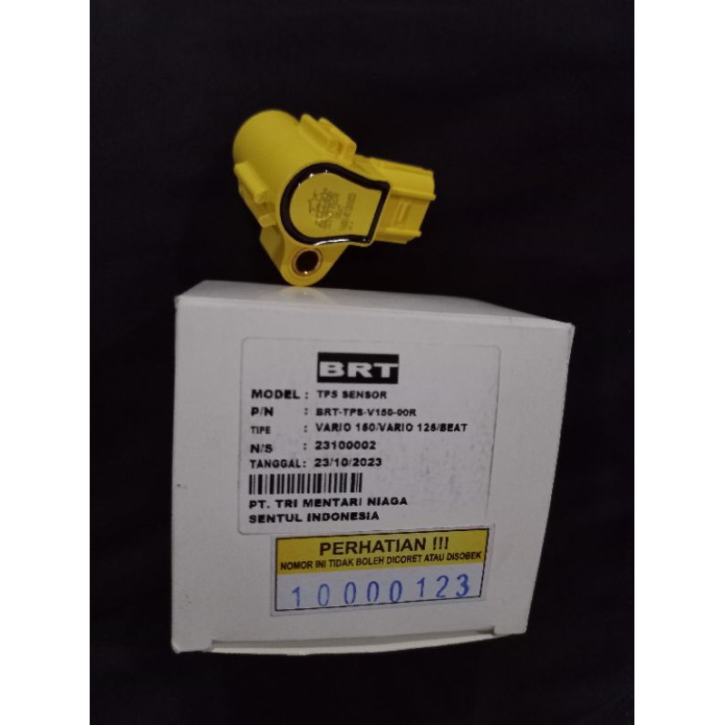 TPS SENSOR BRT VARIO 125 - VARIO 150 - BEAT - SCOOPY / SENSOR TPS BRT