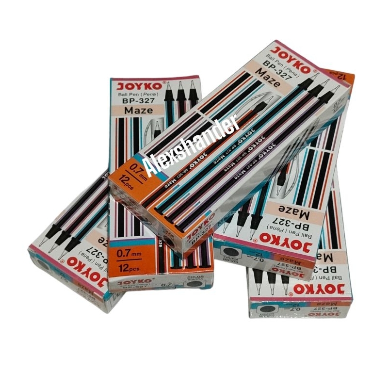 

1 pack isi 12 pcs pulpen joyko BP-327 pena gel 0.7mm