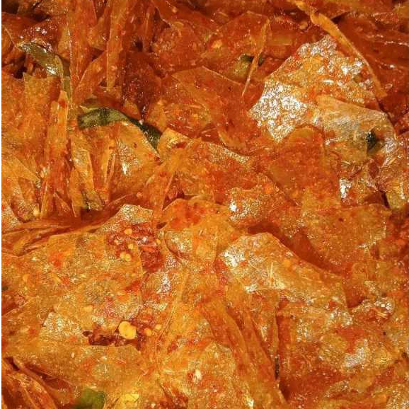 

[ BISA COD ] KERIPIK KACA PEDAS DAUN JERUK 1KG/ KERIPIK KACA DAUN JERUK/ KRIPCA PEDAS DAUN JERUK