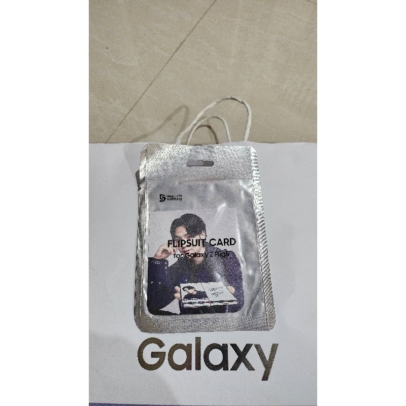 BTS SUGA FlipSuit Card for Samsung Galaxy z Flip 5 Official Partner with BTS ( Original )