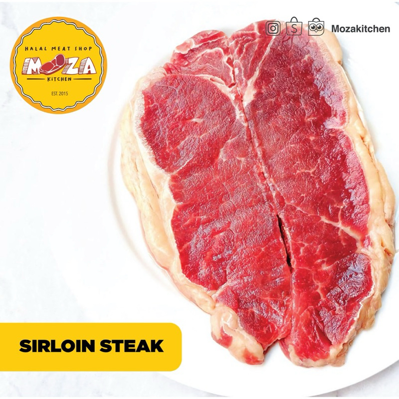 

sirloin steak 5x200gr (1kg)