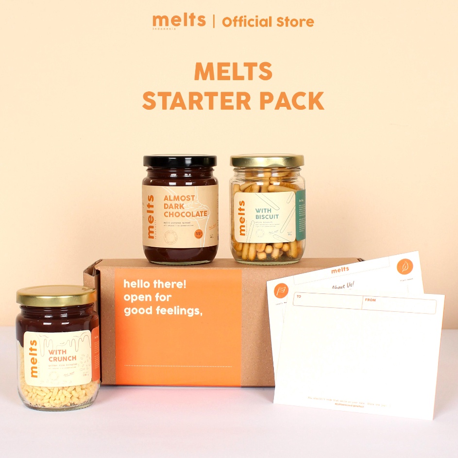 

MODEL JHN776 Melts Starter Pack | Hadiah Bingkisan Kado Gift Set Box