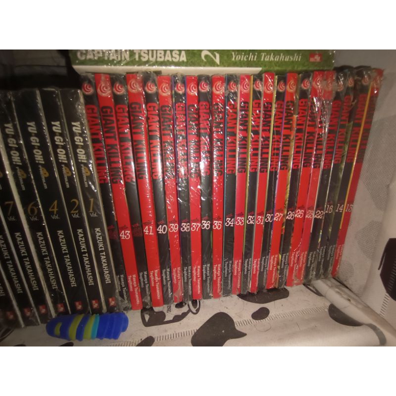 Komik Giant Killing Set 23 Buku kondisi segel, masih Baru terbitan asli GRAMEDIA Level Comics dari n