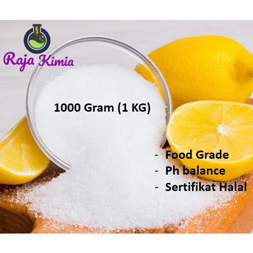 

Best Pr0duk CITRIC MONOHYDRATE/ CITRUN / SITRAT - 1 KG Checkout