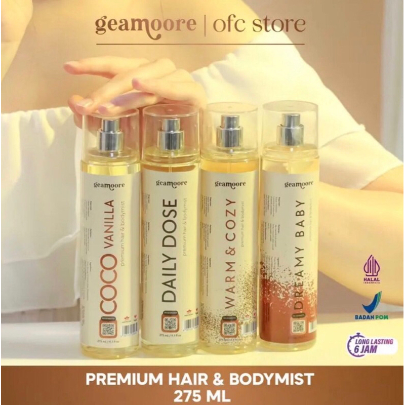 RESELLER RESMI | Parfum bodymist 4 in 1 by geamoore