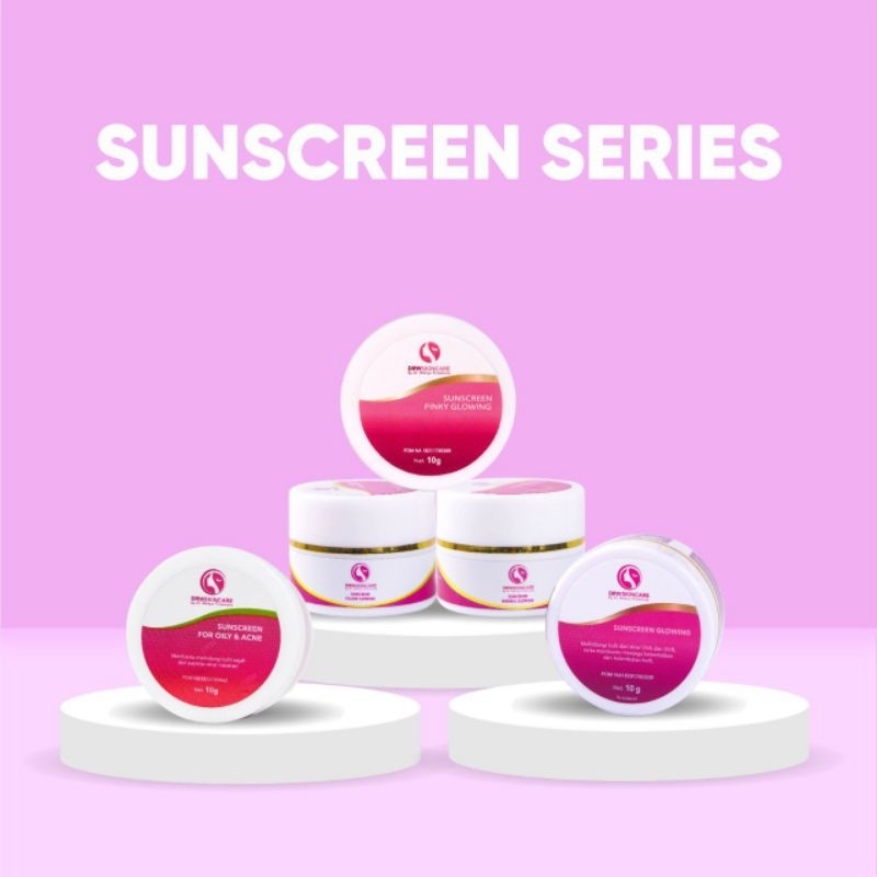 Drw skincare foundation / Sunscreen coklat / Alas bedak / Day Yellow / skincare original