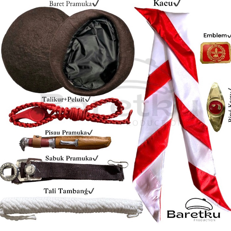 

MSQTO ATRIBUT PERLENGKAPAN PRAMUKA SD | SETELAN PRAMUKA PUTRA PUTRI ➵Kirim Langsung