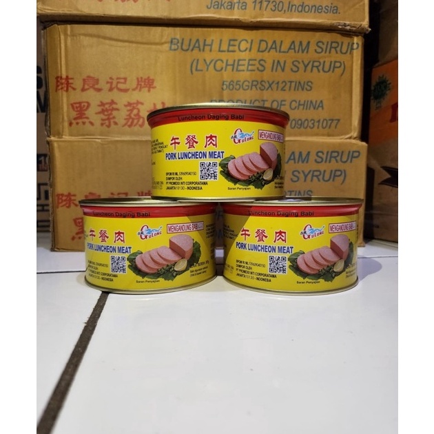 

modelTipe PAH772 Gulong pork luncheon meat 397gr Maling