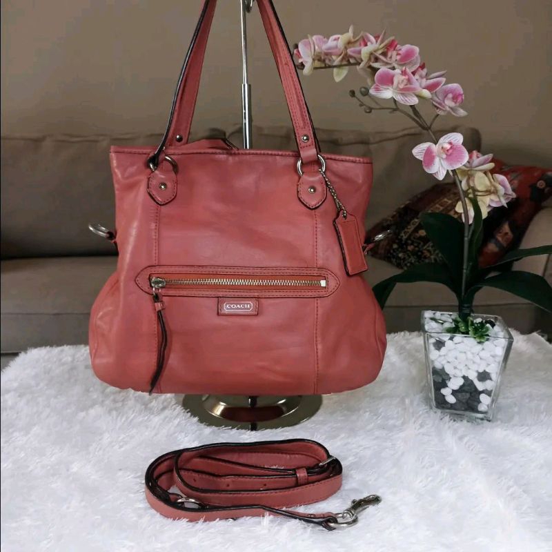 coach MIA auth full leather