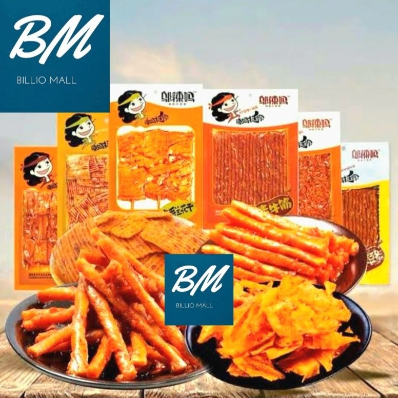 

[☻E81>] Wulama Latiao 100 gr Snack Gluten VIRAL [140]