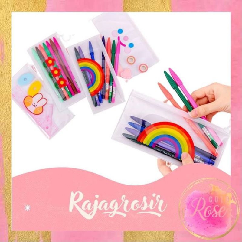 

POUCH E SERBAGUNA TEMPAT PENSIL TAS KOSMETIK