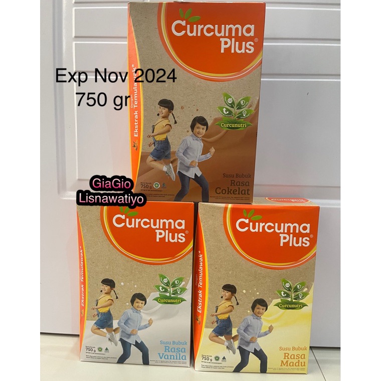 

Curcuma Plus Susu Bubuk Anak 750gr (1 - 6 Tahun) sejg8