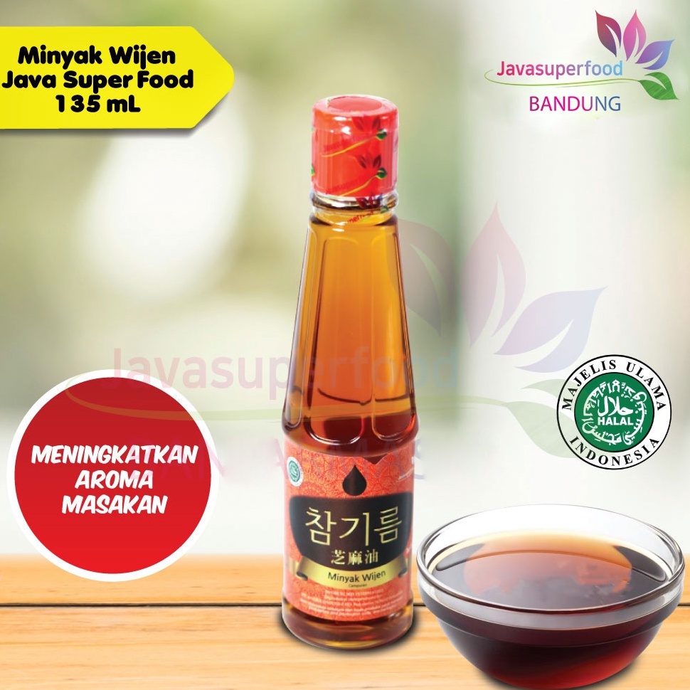 

Diskon MINYAK WIJEN JAVA SUPER FOOD 135 ML / SESAME OIL JAPAN 52