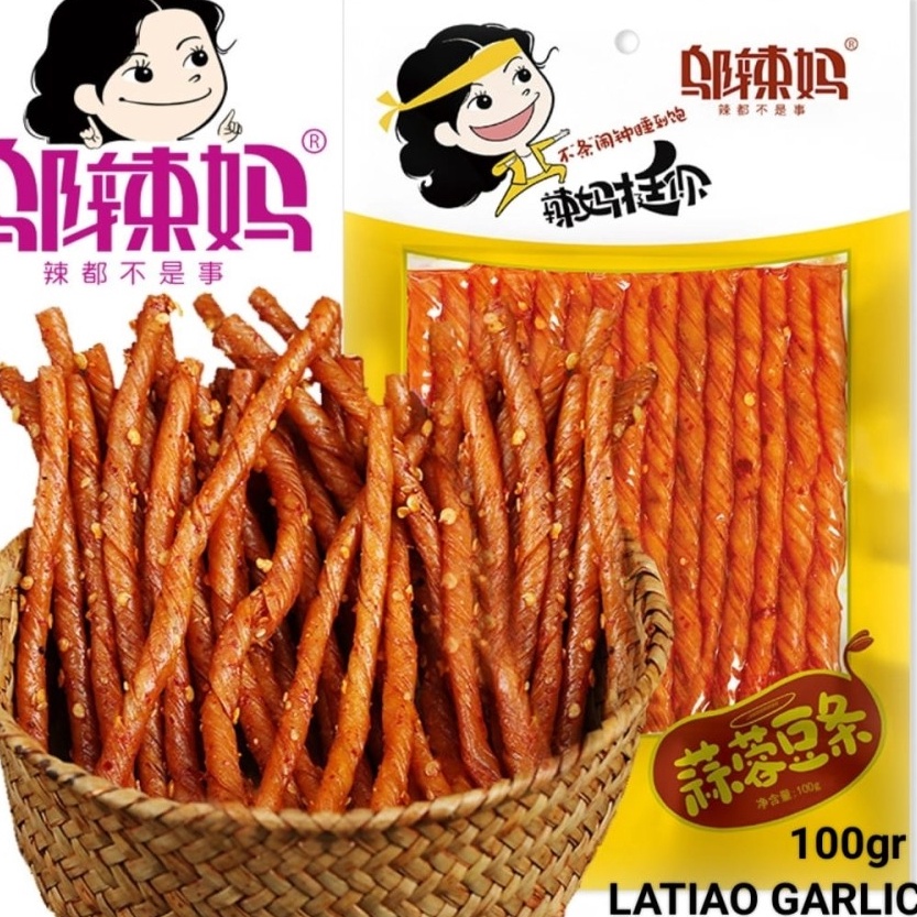 

TIPE XYB399 (HALAL) Wulama Latiao Spicy Tofu Snack Cemilan Pedas Cina Original