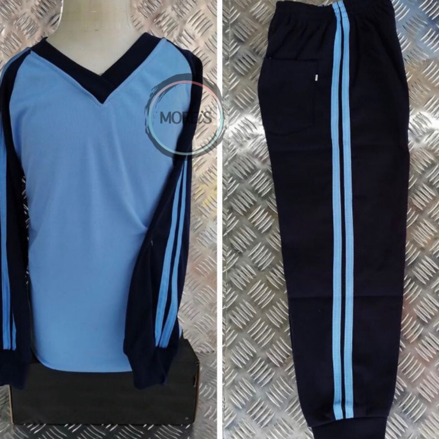 Diskon Setelan Kaos Olahraga Anak SD/SMP/SMA Seragam Baju Olahraga Anak Sekolah Size 4L & 5L JUMBO.