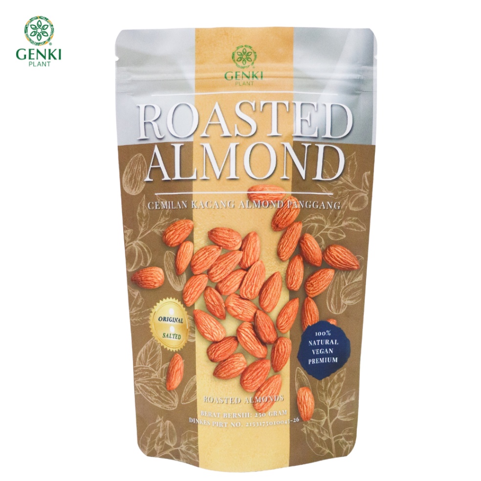 

7D90 Roasted Almond / Kacang Almond Panggang - 250 g 7266