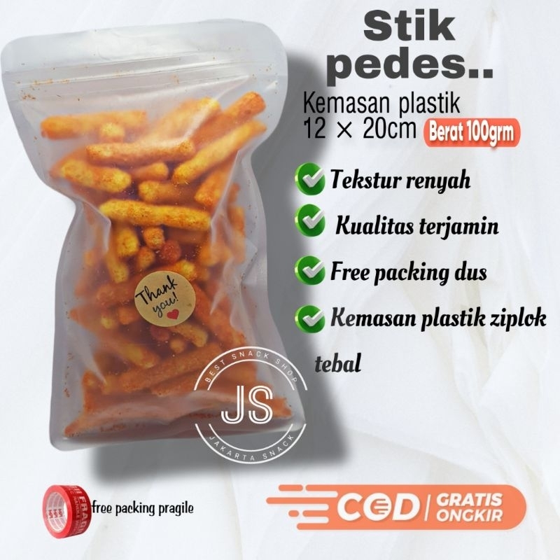 

aneka snack/stik pedes/makananringan/promo