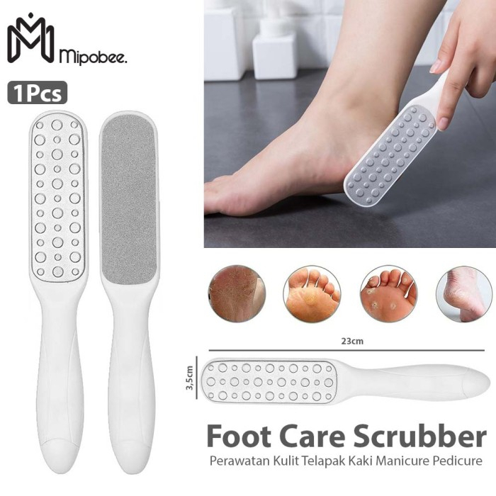 Alat Gosok Kulit Kaki Kering Tumit Pecah Pedicure Foot Care Scrubber Perawatan Pembersih Pedikur Scr