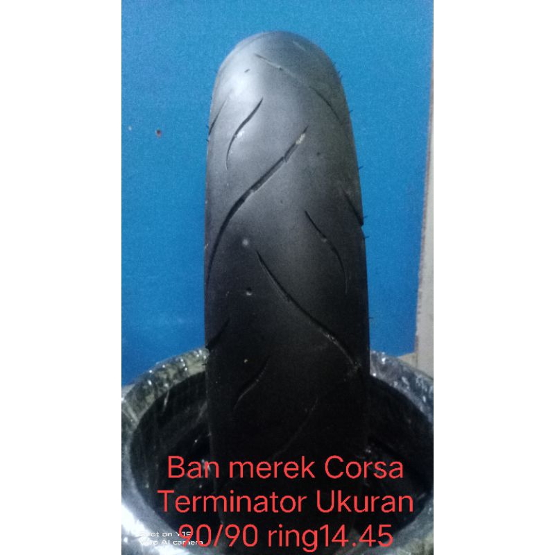 Ban Merek Corsa Terminator Ukuran 90/90 ring14 tubles