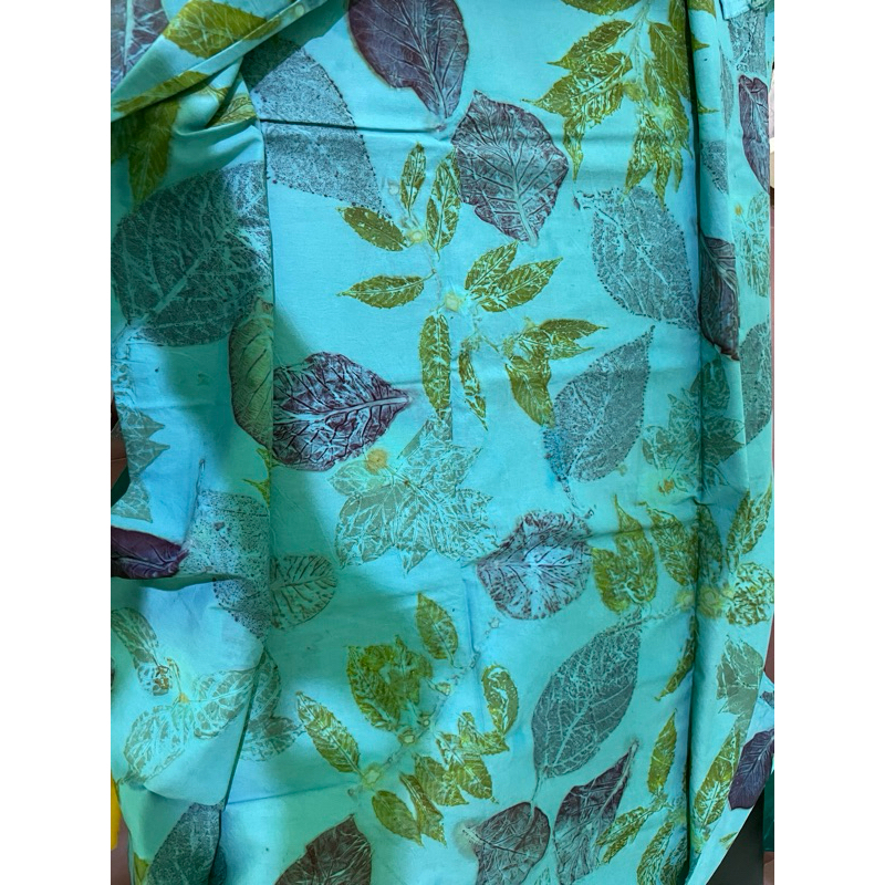 Kain Batik ecoprint Katun