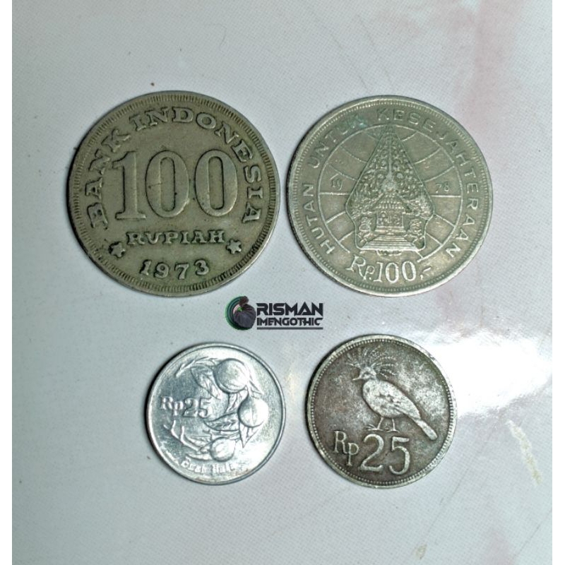 KOIN KUNO 25 RUPIAH 1971