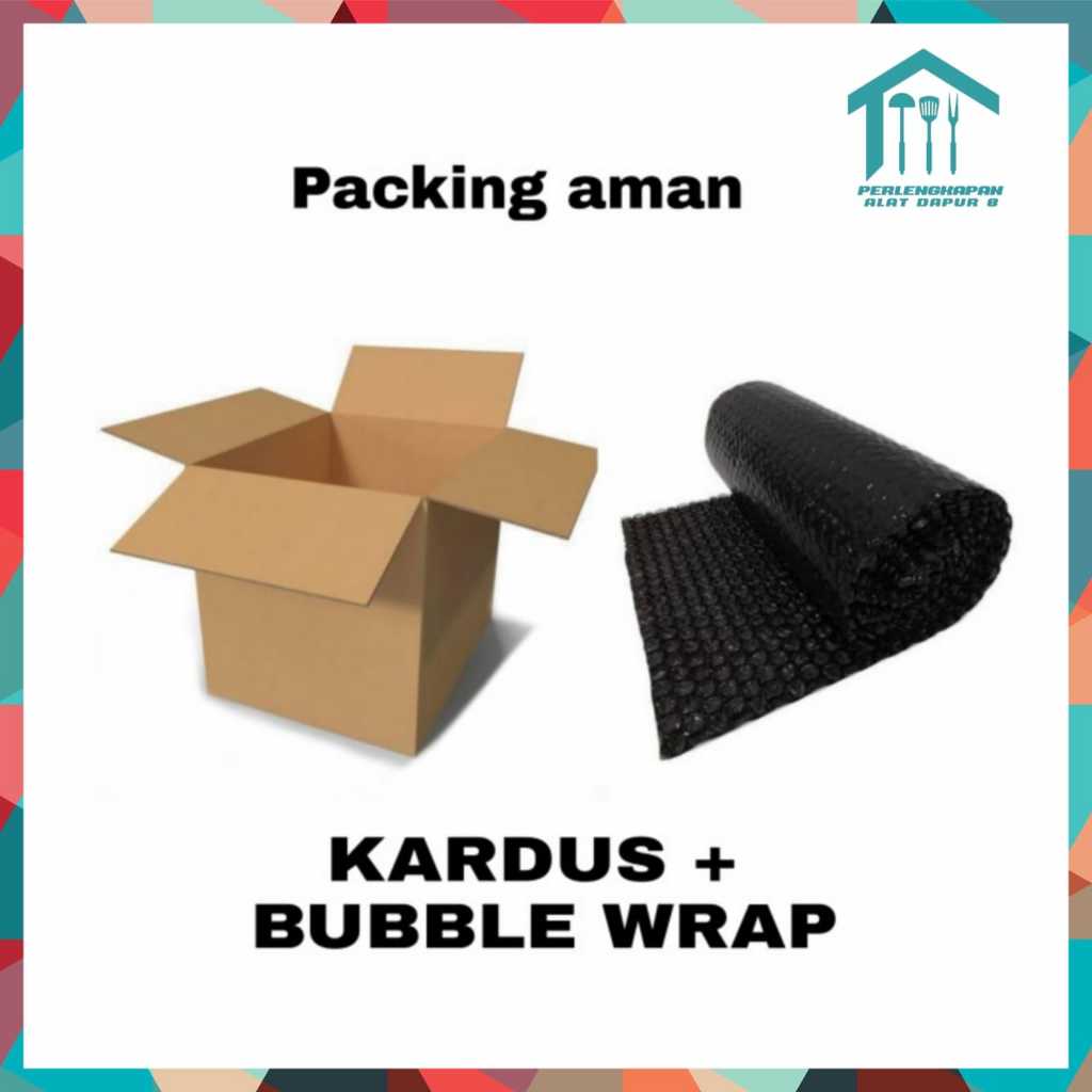 

PACKING TAMBAHAN / PELINDUNG PAKET BUBLE WRAP + KARDUS