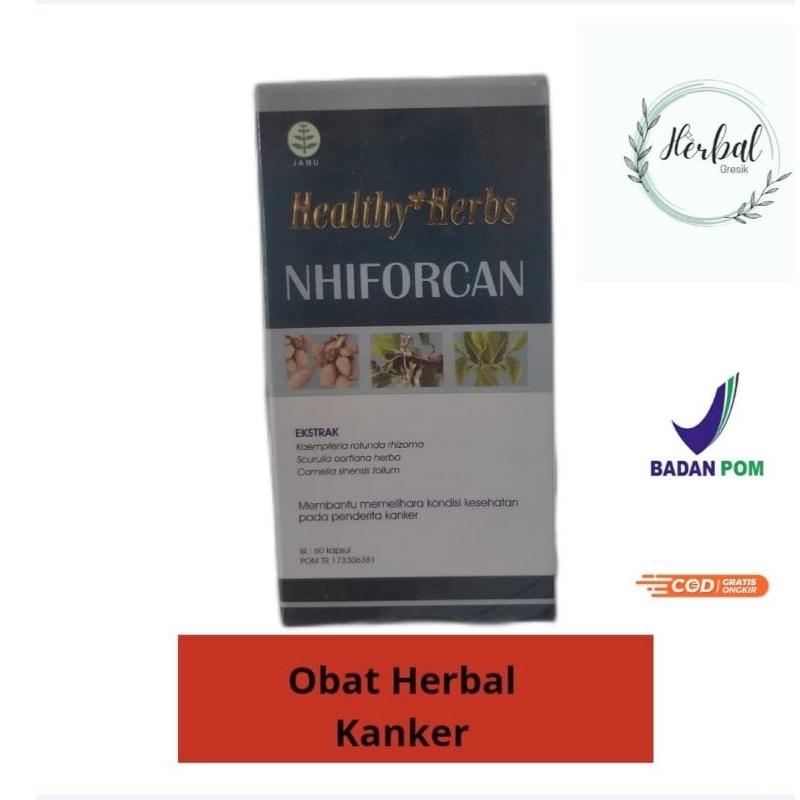NHIFORCAN - KAPSUL HERBAL UNTUK PENDERITAAN KANKER