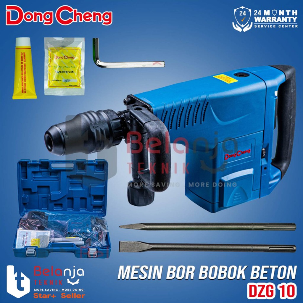 Mesin Bor Bobok Beton DONGCHENG DZG 10 Demolition Hammer DZG10 1500 W