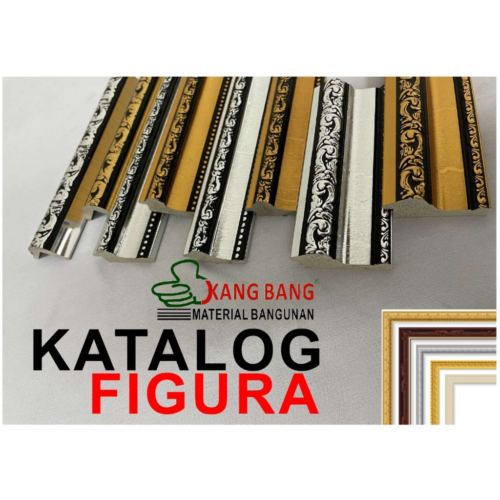 Bingkai Pvc/Frame/List Siku/Figura/ Lis plavon PVC Terbaru 